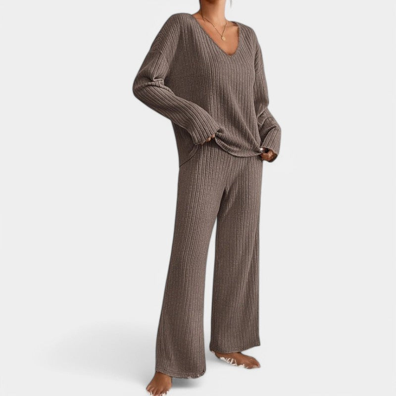 Gleame.-Outfit sets-Gleame Tweedelige Loungeset - Comfortabele en stijlvolle set voor uw huis