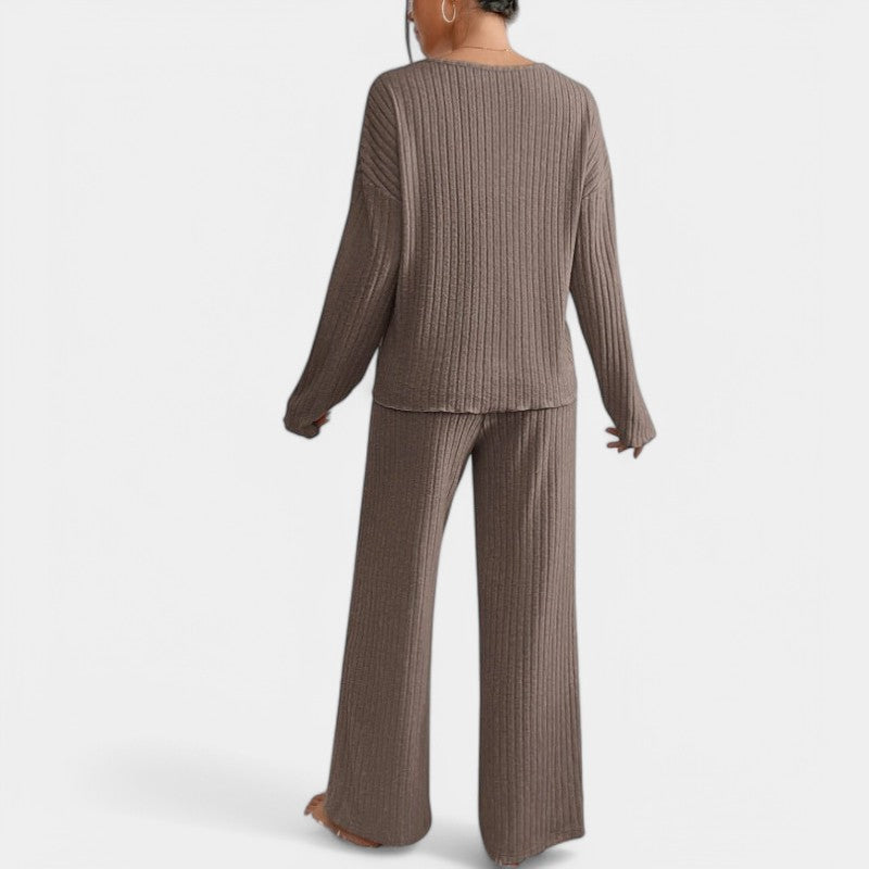 Gleame.-Outfit sets-Gleame Tweedelige Loungeset - Comfortabele en stijlvolle set voor uw huis