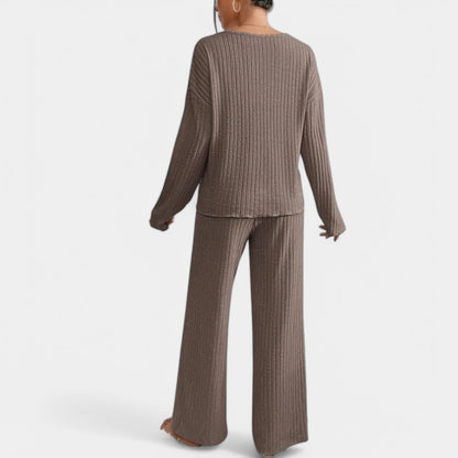 Gleame.-Outfit sets-Gleame Tweedelige Loungeset - Comfortabele en stijlvolle set voor uw huis