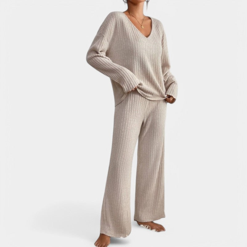 Gleame.-Outfit sets-Gleame Tweedelige Loungeset - Comfortabele en stijlvolle set voor uw huis