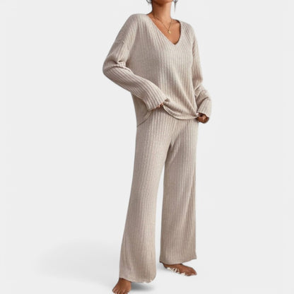 Gleame.-Outfit sets-Gleame Tweedelige Loungeset - Comfortabele en stijlvolle set voor uw huis