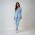 Gleame.-Outfit sets-Gleame Tweedelige set - Elegante blazer en pantalon set voor een verfijnde uitstraling