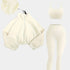  Gleame.-Outfit sets-Gleame set - elastische set met halve rits en skinny broek