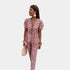 Gleame.-Outfit sets-Gleame twee-delige sets - Casual dames twee-delige jumpsuit met hoge taille en wijde pijpen