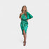 Gleame Party dress Gleame jurk Zijden feestjurk