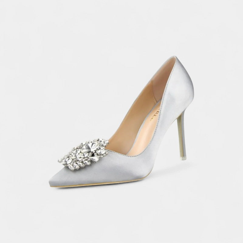 Gleame.-Pumps-Gleame | Dames Pumps met Sierdetail en Hoge Hak