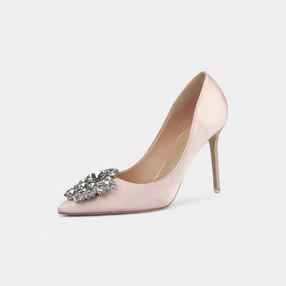 Gleame.-Pumps-Gleame | Dames Pumps met Sierdetail en Hoge Hak