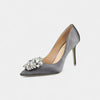 Gleame.-Pumps-Gleame | Dames Pumps met Sierdetail en Hoge Hak