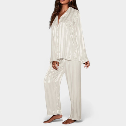 Gleame.-Pyjama-Gleame Pyjama set - Elegante zijden pyjama&
