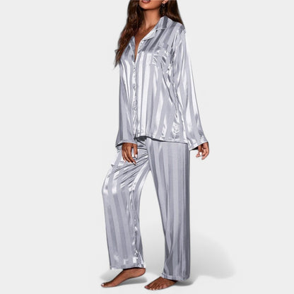 Gleame.-Pyjama-Gleame Pyjama set - Elegante zijden pyjama&