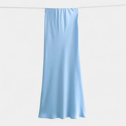 Gleame.-Rokken-Gleame Rok - Satijnen textuur, slanke pasvorm met trekkoord en retro elastische taille