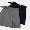 Gleame Skirt - Women's Gray or Black High-Waisted Mini Skirt