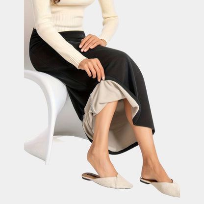  Gleame.-Rokken-Gleame rok - elegante lange rok met elastische taille