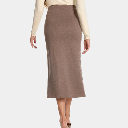 Gleame.-Rokken-Gleame rok - elegante lange rok met elastische taille