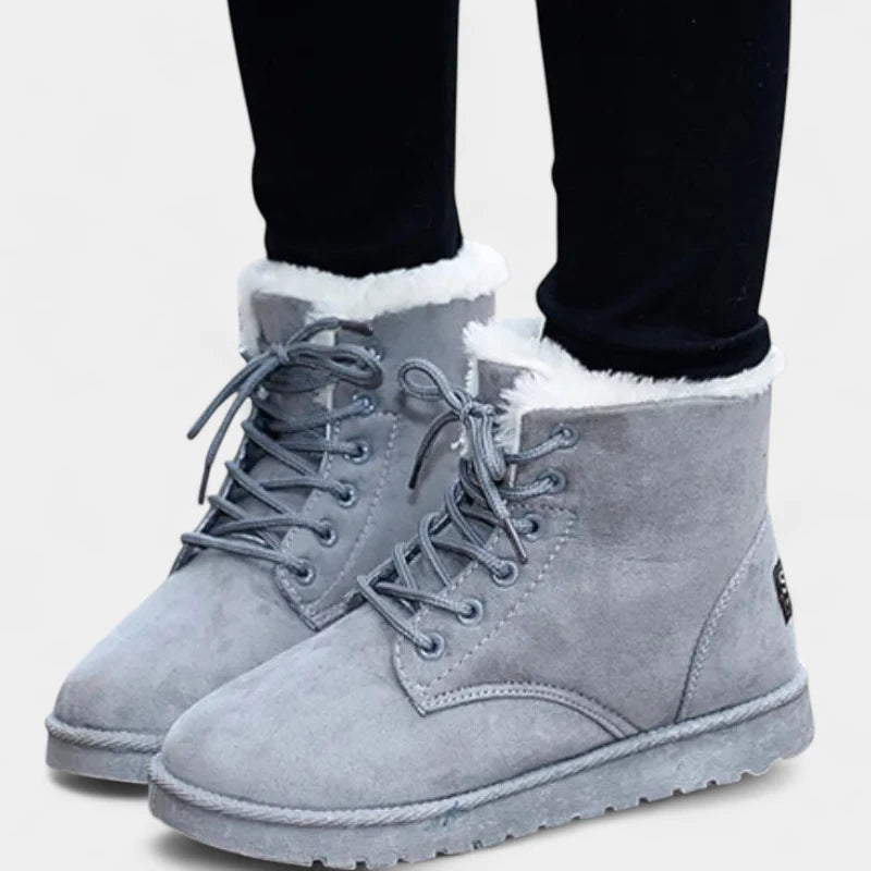 Gleame.-Schoenen-Gleame Ankle boots - Warme en comfortabele veterschoenen voor dames