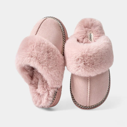 Gleame.-Schoenen-Gleame Pantoffels - Warme en zachte dames met fluffy voering