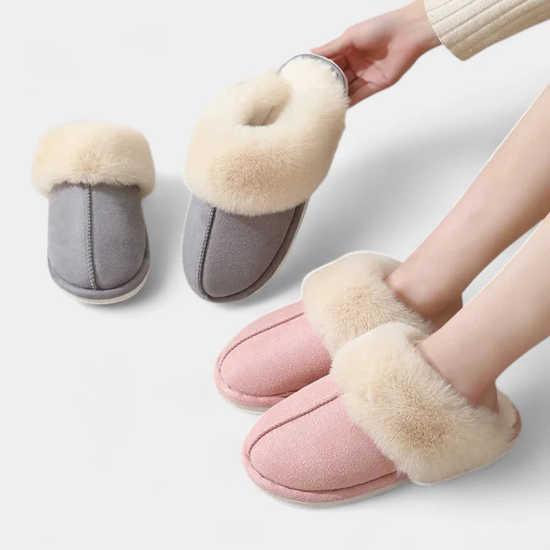 Gleame.-Schoenen-Gleame Pantoffels - Zachte indoor damespantoffels met warme voering en comfortabele pasvorm