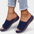 Gleame.-Schoenen-Gleame Sandalen - Casual platte sandalen voor dames in vrolijke kleuren