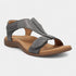 Gleame.-Schoenen-Gleame Sandalen - Casual sandalen in effen kleuren voor dames