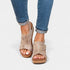 Gleame.-Schoenen-Gleame Sandalen - Dames hoge hak casual sandalen