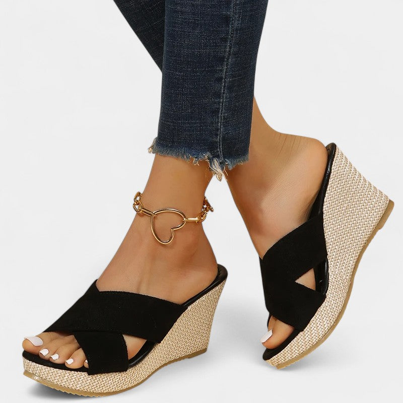 Gleame.-Schoenen-Gleame Sandalen - Elegante hoge hakken voor casual gebruik