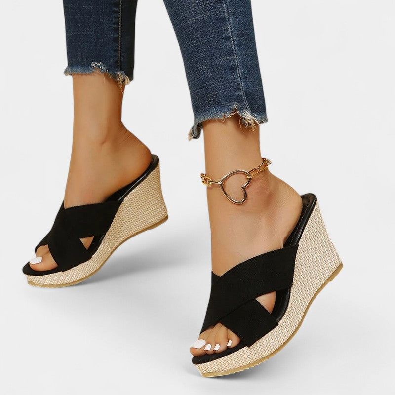 Gleame.-Schoenen-Gleame Sandalen - Elegante hoge hakken voor casual gebruik