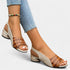 Gleame.-Schoenen-Gleame Sandalen - Luxe casual hakken met stijlvol ontwerp