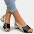 Gleame.-Schoenen-Gleame Sandalen - Luxe casual hakken met stijlvol ontwerp