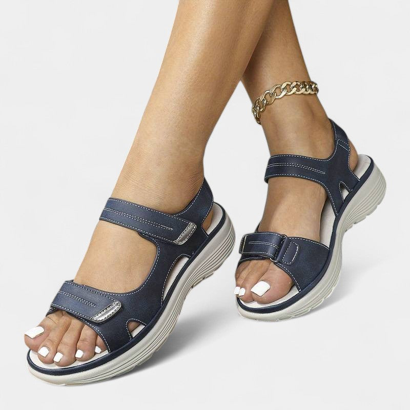 Gleame.-Schoenen-Gleame Sandalen - Vrouwen casual wedge hak sandalen in trendy kleuren