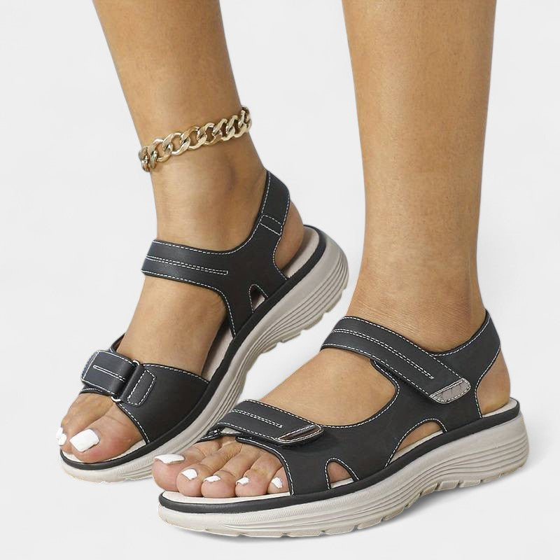 Gleame.-Schoenen-Gleame Sandalen - Vrouwen casual wedge hak sandalen in trendy kleuren