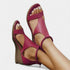 Gleame.-Schoenen-Gleame Sandalen - Vrouwen wedge hak casual sandalen