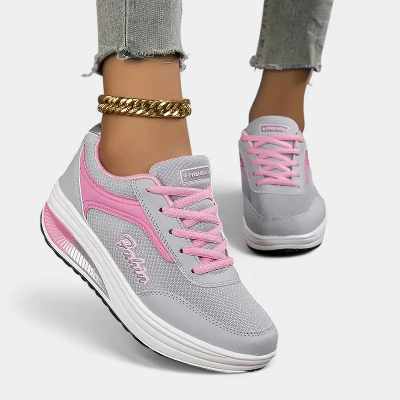 Gleame.-Schoenen-Gleame Sneakers – Orthopedische dames ­sneakers met dempende zool en comfortabele pasvorm