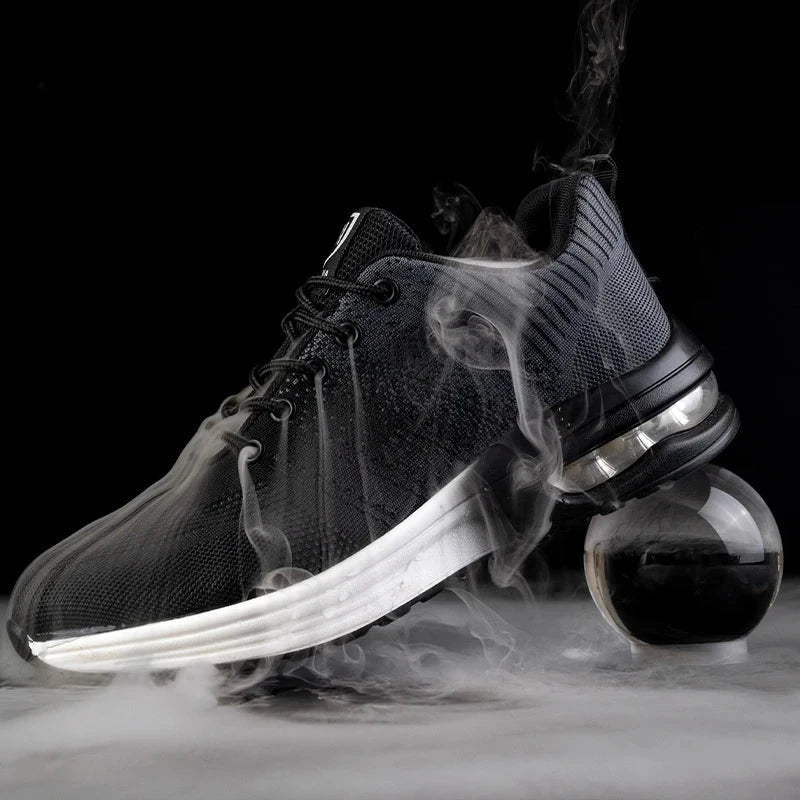 Gleame.-Schoenen-Gleame Veiligheidsschoenen – Unisex werkschoenen met stalen neus en anti-slip zool