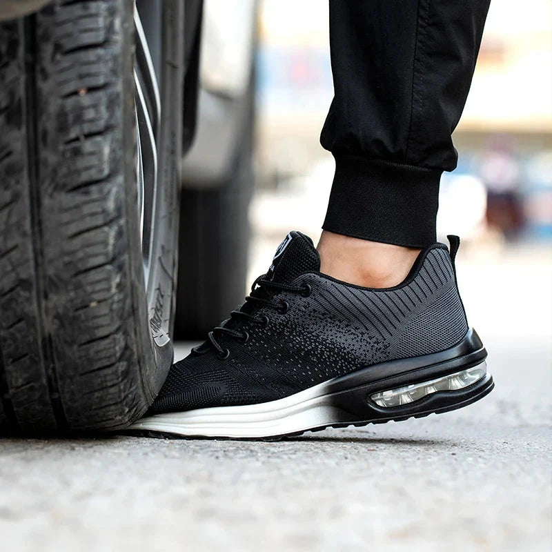 Gleame.-Schoenen-Gleame Veiligheidsschoenen – Unisex werkschoenen met stalen neus en anti-slip zool