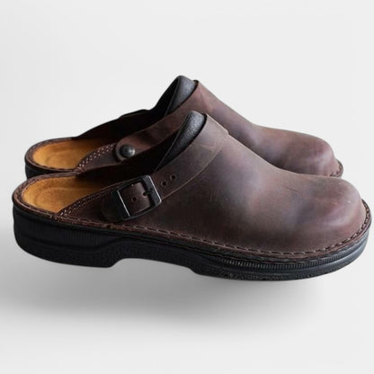 Gleame.-Schoenen-Gleame schoenen - Orthopedische unisex leren slippers voor dagelijks comfort