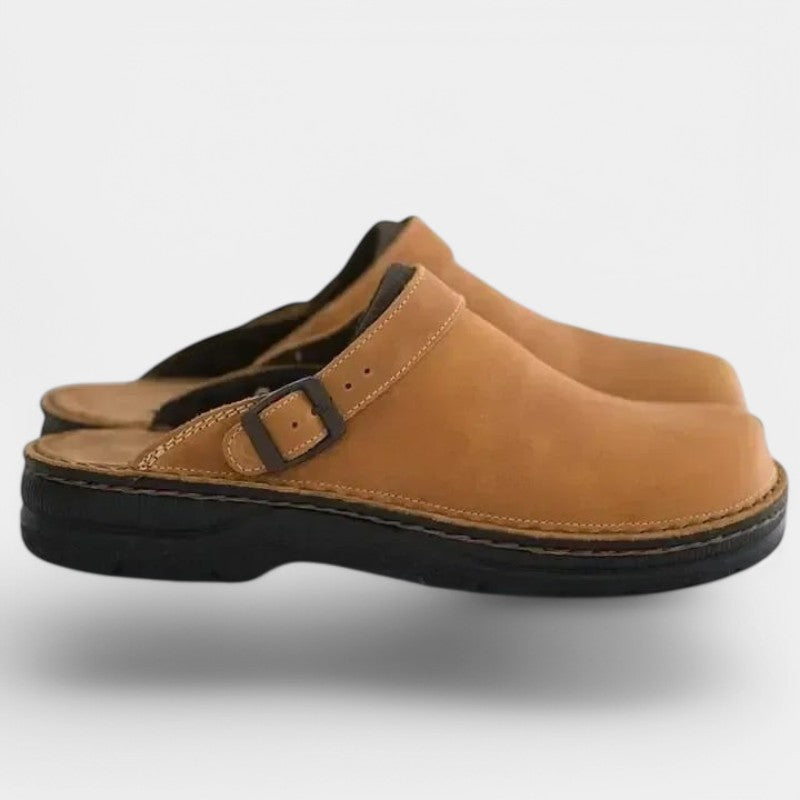 Gleame.-Schoenen-Gleame schoenen - Orthopedische unisex leren slippers voor dagelijks comfort