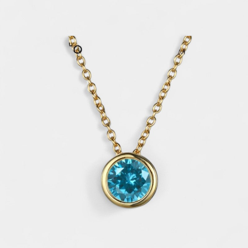 Gleame.-Sieraden-Gleame Hanger - Minimalistische stijl kleurrijke ketting voor vrouwen