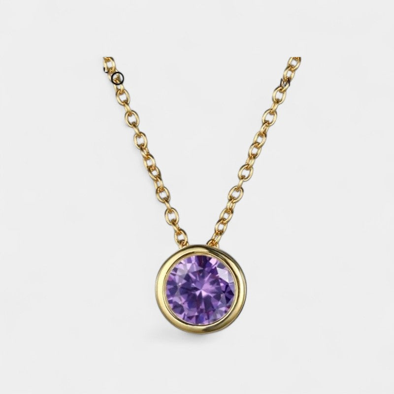 Gleame.-Sieraden-Gleame Hanger - Minimalistische stijl kleurrijke ketting voor vrouwen