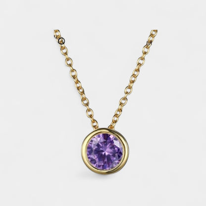 Gleame.-Sieraden-Gleame Hanger - Minimalistische stijl kleurrijke ketting voor vrouwen