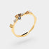 Gleame.-Sieraden-Gleame Ring - 925 sterling zilveren ring met gekleurde steentjes