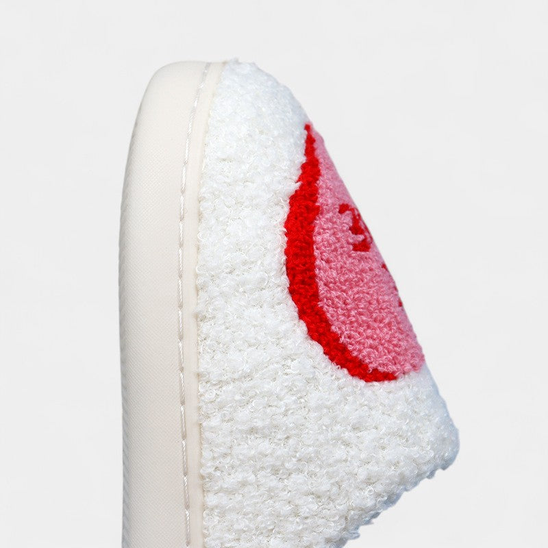 Gleame.-Sloffen-Gleame Dames Pantoffels - Comfortabele sloffen met geborduurd hartendesign en tekstdetail