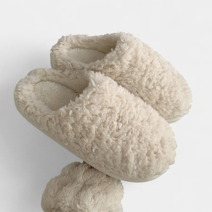 Gleame.-Sloffen-Gleame Dames Pantoffels - Warme sloffen met pluche afwerking en gesloten design