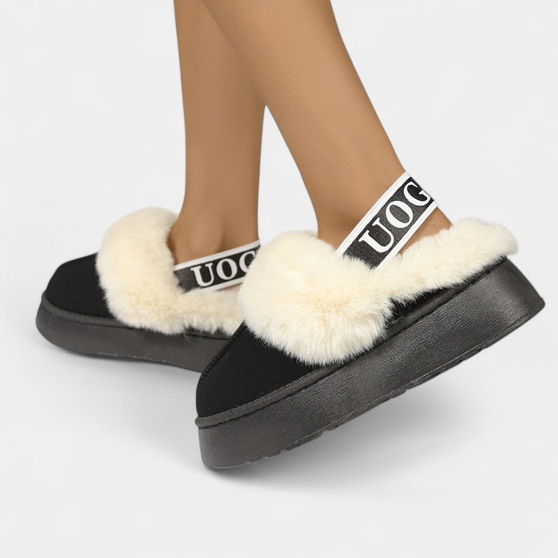 Gleame.-Sloffen-Gleame Dames Pantoffels - Warme sloffen met zachte voering en stevige zool