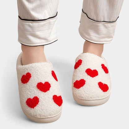 Gleame.-Sloffen-Gleame Dames Pantoffels - Zachte sloffen met speelse motieven en warme voering