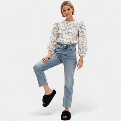 Gleame.-Sloffen-Gleame Dames Slippers – Open pantoffels met dubbele band en zachte voering