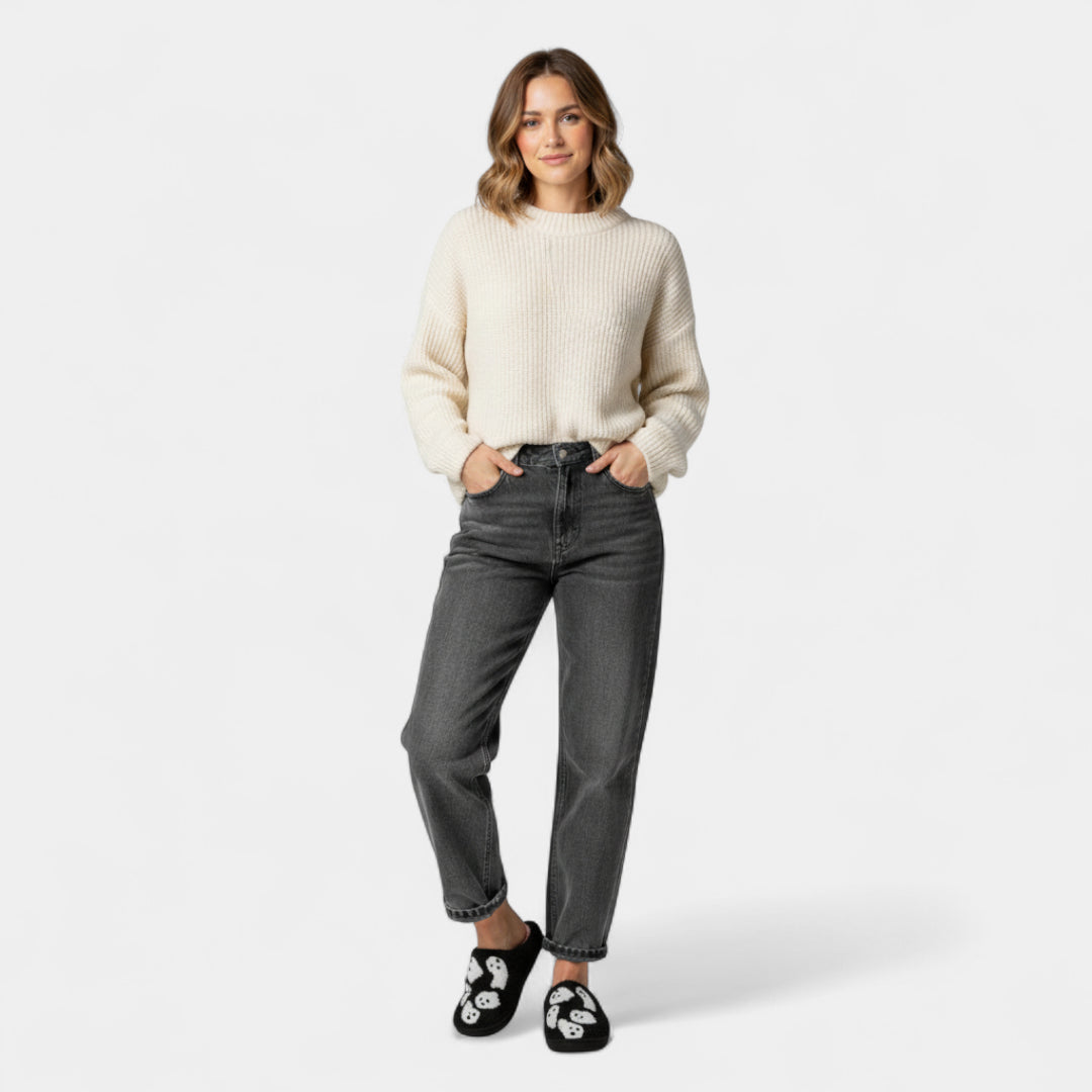 Gleame.-Sloffen-Gleame Damespantoffels - Comfortabele pantoffels met spookjesdessin