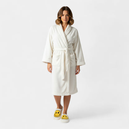 Gleame.-Sloffen-Gleame Damespantoffels - Warme pantoffels met bliksem smiley patroon