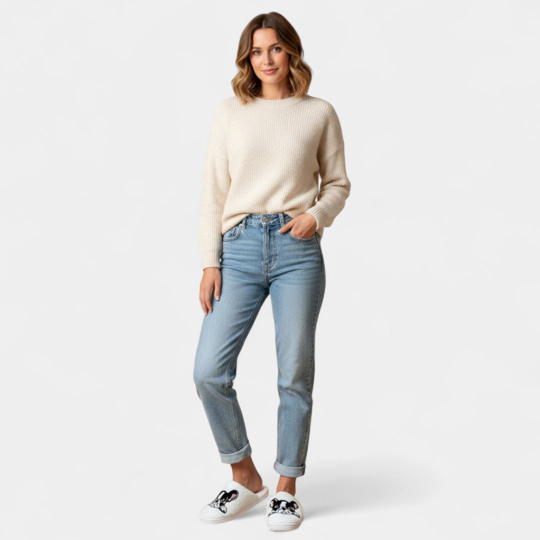 Gleame.-Sloffen-Gleame Damespantoffels - Warme pantoffels met hondenmotief