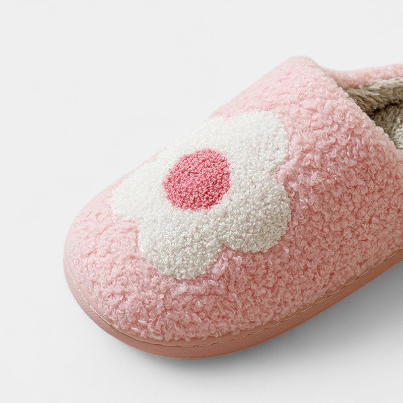 Gleame.-Sloffen-Gleame Pantoffels Dames - Warme pantoffels met bloemendessin en comfortabele pasvorm