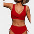 Gleame.-Swimwear-Gleame Bikini - Vrouwelijke lace-up twee delige zwemtop